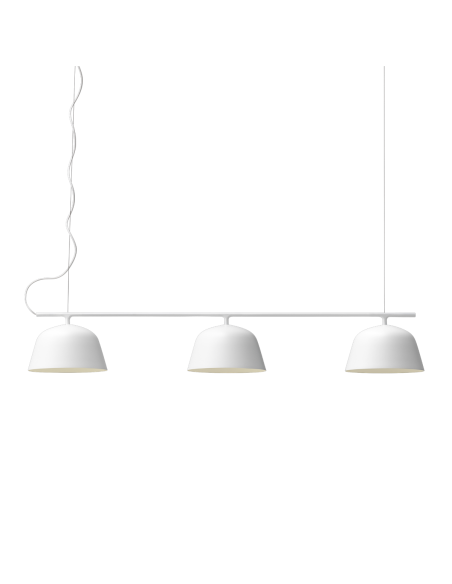Muuto Ambit Rail Lamp lámpara de suspensión 3x60W E14 Blanco