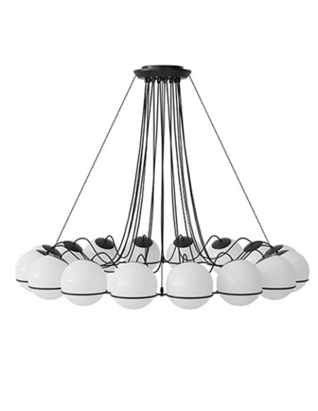 Astep Model 2109/16/20 16 Esferas Lámpara de Suspensión