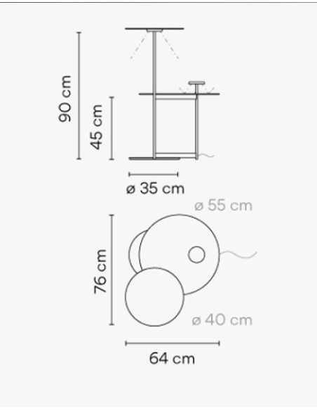 Vibia Flat Lámpara de Pie 5945