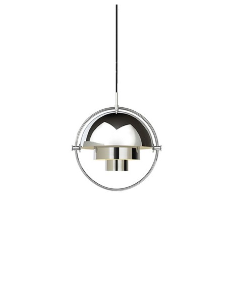Gubi Multi-Lite lámpara de suspensión pequeña Cromado