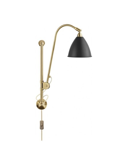 Gubi BL5 lámpara de pared Latón 16Ø