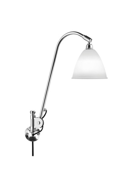 Gubi BL6 lámpara de pared Cromado 16Ø