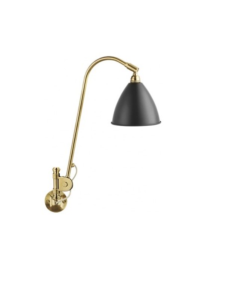 Gubi BL6 lámpara de pared Latón 16Ø