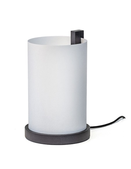 Lámpara de sobremesa Motarasu Enso: iluminación elegante y minimalista.