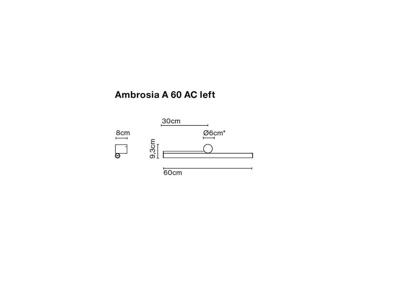 Descubre la Elegancia de la Lámpara Marset Ambrosia A 60 Left AC