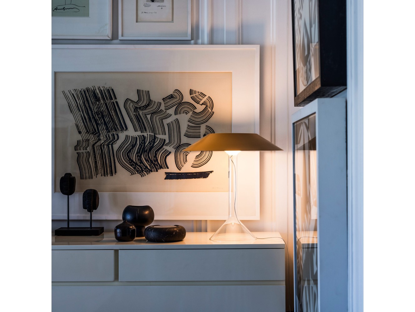 Foscarini Chapeaux M Lámpara de Sobremesa
