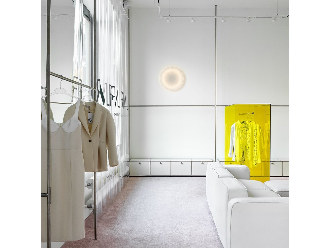 Ingo Maurer lámpara de Techo LED Moodmoon R60 Blanco