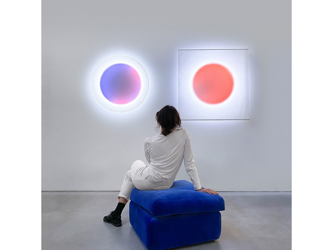 Lámpara de Techo LED Moodmoon RGBW de Ingo Maurer