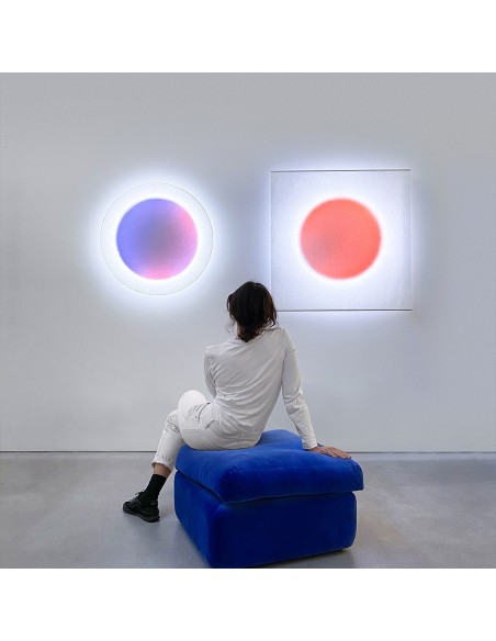 Lámpara de Techo LED Moodmoon RGBW de Ingo Maurer