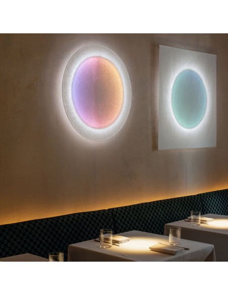 Lámpara de Techo LED Moodmoon RGBW de Ingo Maurer