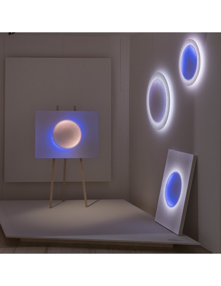Lámpara de Techo LED Moodmoon RGBW de Ingo Maurer