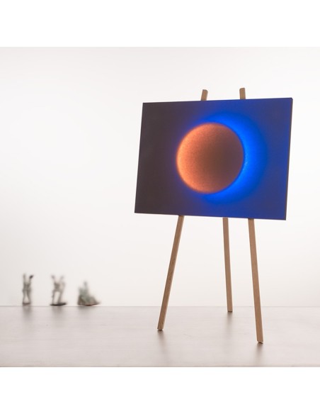 Lámpara de Pie LED Moodmoon Framed de Ingo Maurer