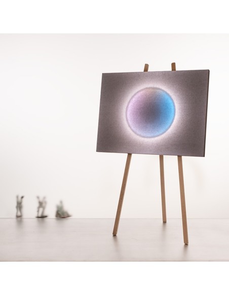 Lámpara de Pie LED Moodmoon Framed de Ingo Maurer