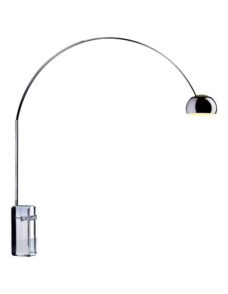 Lámpara Arco K 60 Aniversario de Flos: Edición Limitada con Base de Cristal
