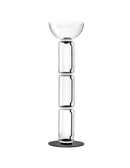 Lámpara Noctambule Floor: Diseño Modular en Cristal Soplado