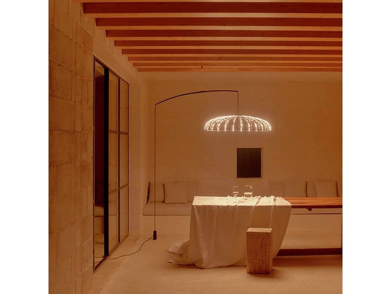 Lámpara de Pie Skynest Motion Colgante: Innovación y Elegancia