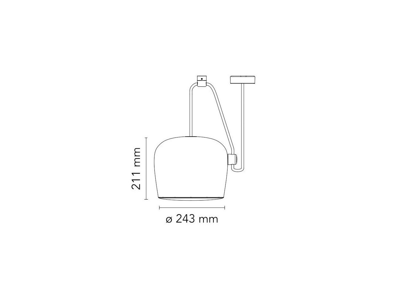 Lámpara de Suspensión Aim de Flos: Diseño Minimalista con Luz Ajustable