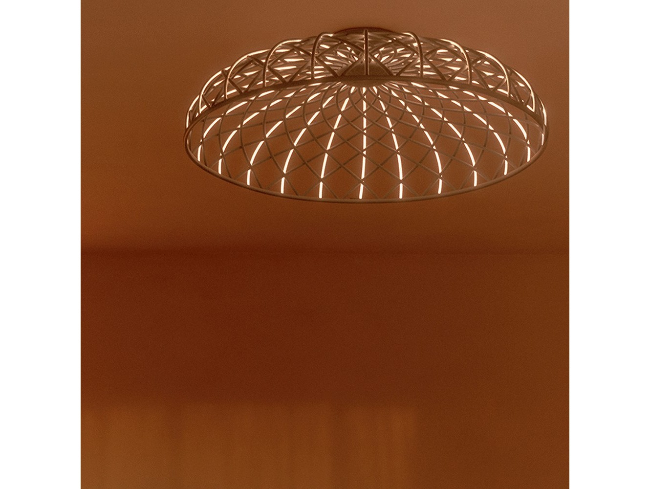 Plafón Skynest C de Flos: Diseño Ecológico y Tecnología LED