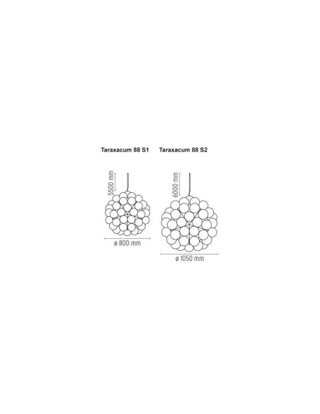 Lámpara Taraxacum 88 S de Flos: Estilo y Funcionalidad