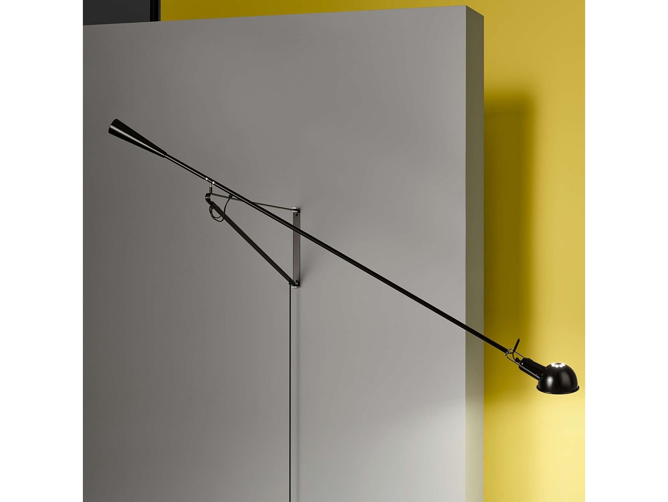 Lámpara de Pared 265 de Flos: Elegancia y Versatilidad para Iluminación Directa