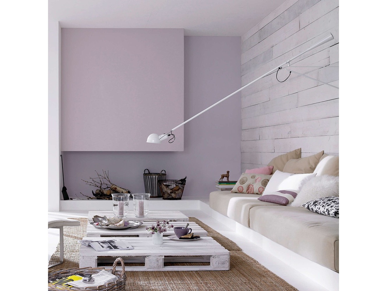 Lámpara de Pared 265 de Flos: Elegancia y Versatilidad para Iluminación Directa