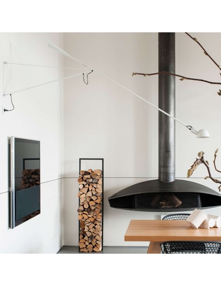 Lámpara de Pared 265 de Flos: Elegancia y Versatilidad para Iluminación Directa