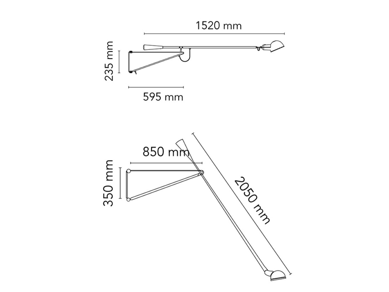 Lámpara de Pared 265 de Flos: Elegancia y Versatilidad para Iluminación Directa