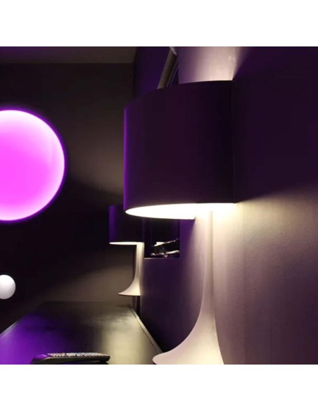 Lámpara de Pared Soft Spun de Flos: Elegancia Empotrada para Espacios Modernos
