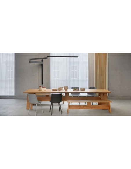 Flos Lámpara de Pared Black Flag: Diseño Extensible e Iluminación Ajustable