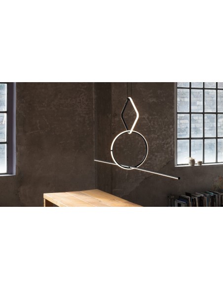 Flos Arrangements Round Large: Lámpara de Suspensión Modular