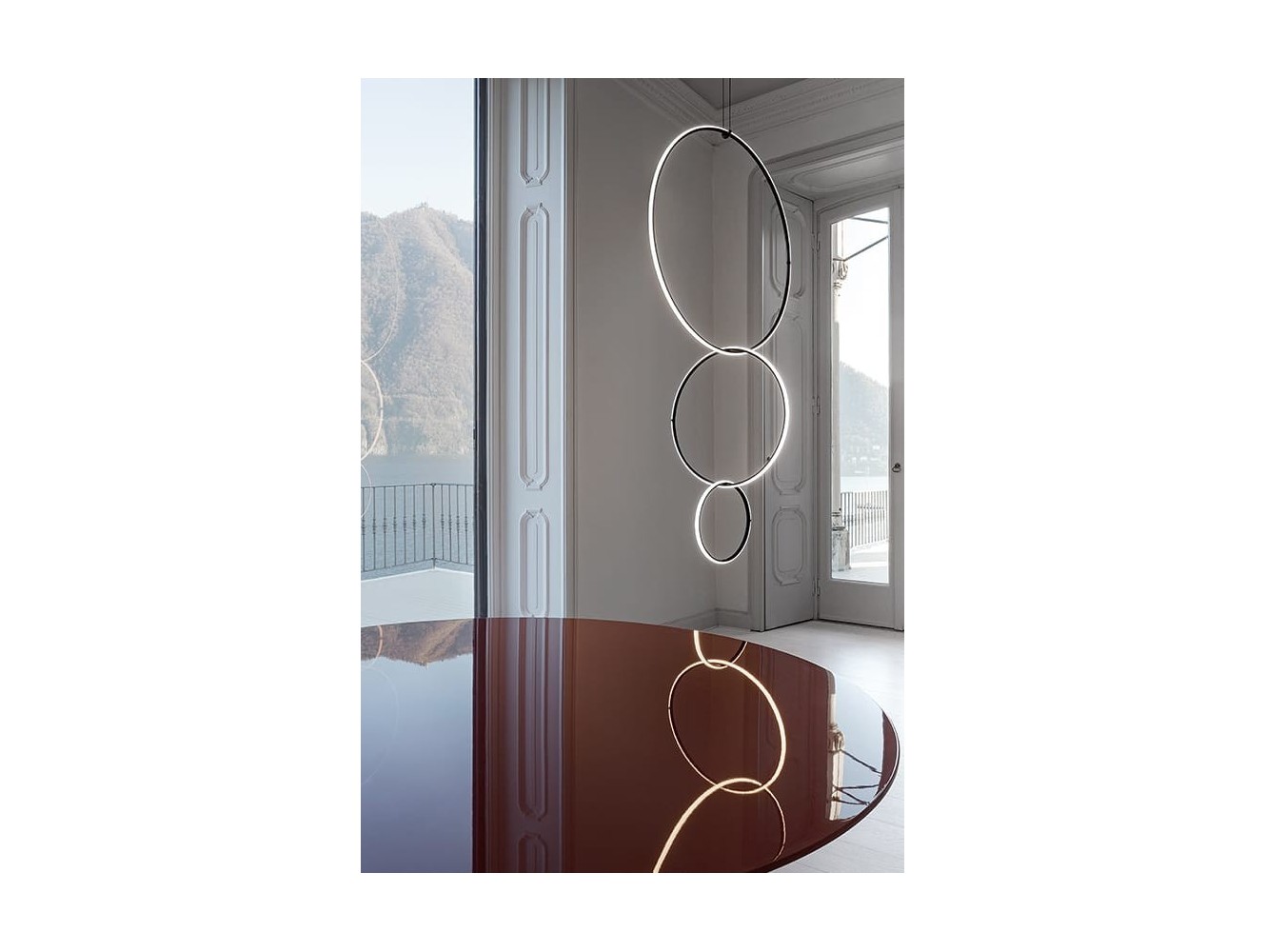 Flos Arrangements Round Large: Lámpara de Suspensión Modular