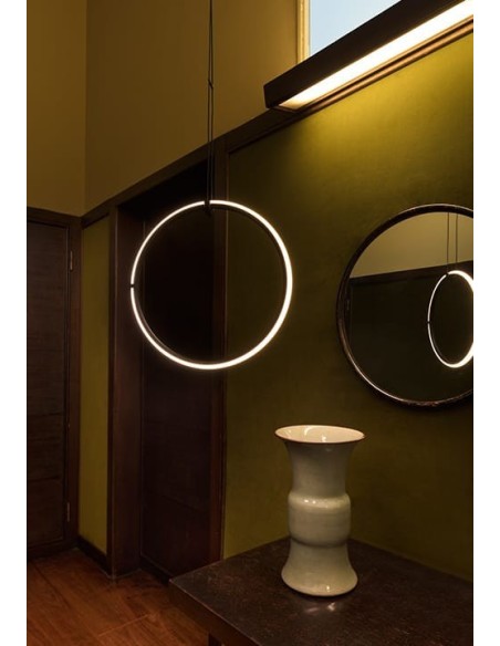 Flos Arrangements Round Small: Lámpara de Suspensión Modular de Michael Anastassiades