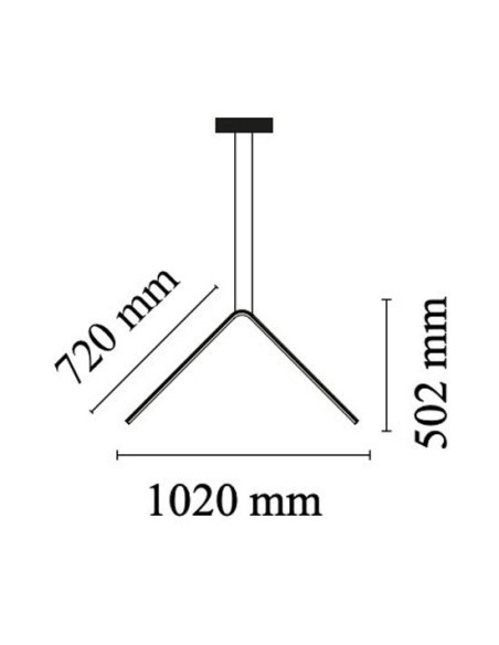 Flos Arrangements Broken Line: Lámpara de Suspensión Modular de Michael Anastassiades