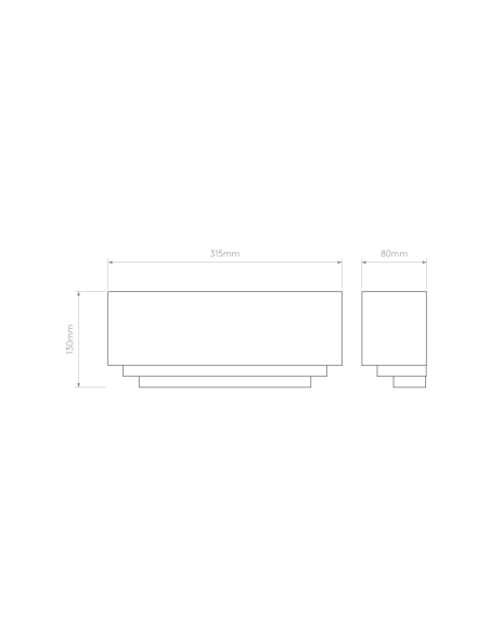 Astro Aplique de Pared Amalfi 315