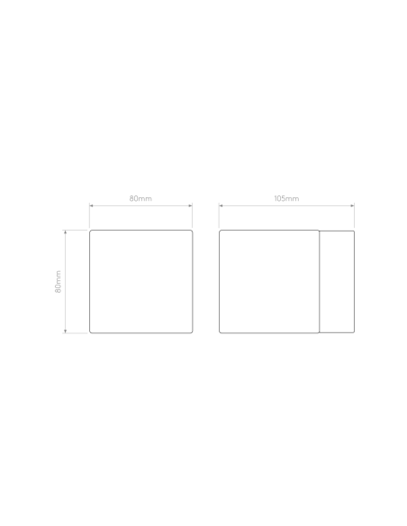 Astro Aplique de Pared Cube