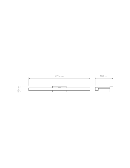Astro Aplique de Pared Kashima 620 LED