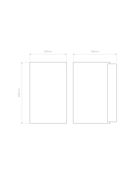 Astro Aplique de Pared Cyl 200