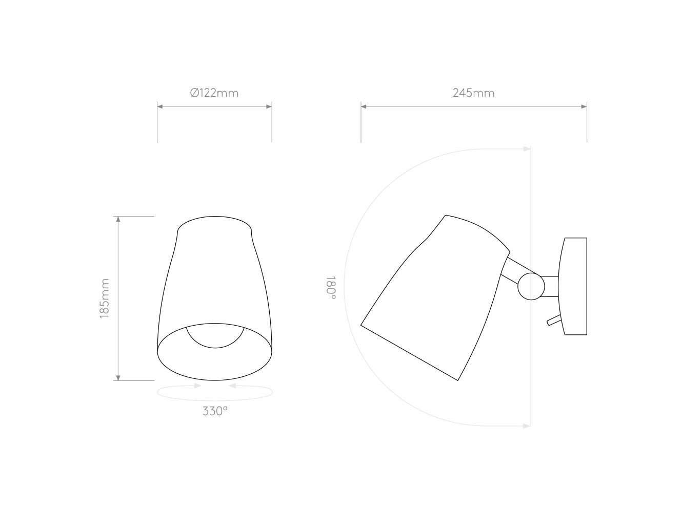 Astro Aplique de Pared Atelier Wall