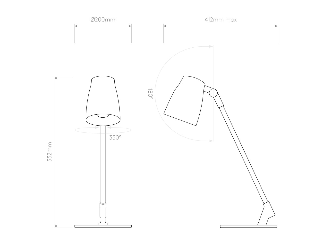 Astro Lámpara de Sobremesa Atelier Desk