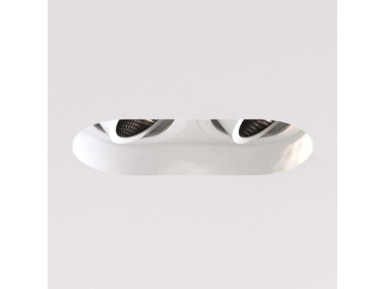 Astro Lámpara de Techo Trimless Round Twin Adjustable