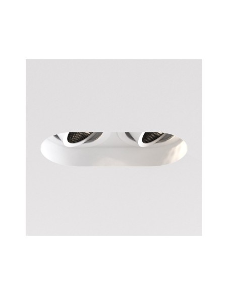 Astro Lámpara de Techo Trimless Round Twin Adjustable