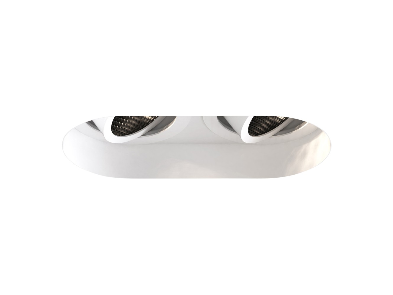 Astro Lámpara de Techo Trimless Round Twin Adjustable