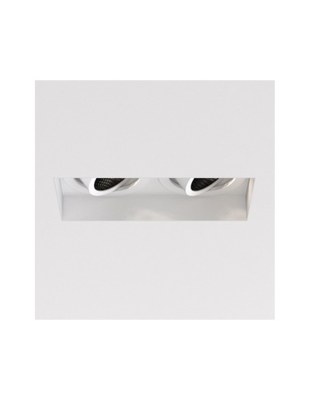 Astro Lámpara de Techo Trimless Square Twin Adjustable