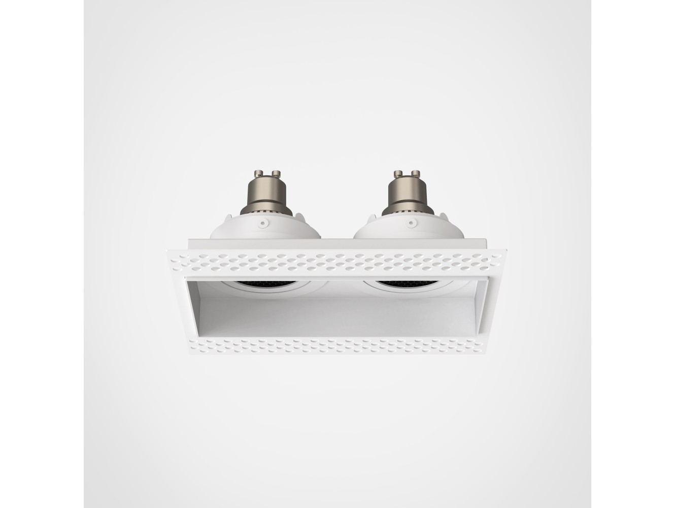Astro Lámpara de Techo Trimless Square Twin Adjustable
