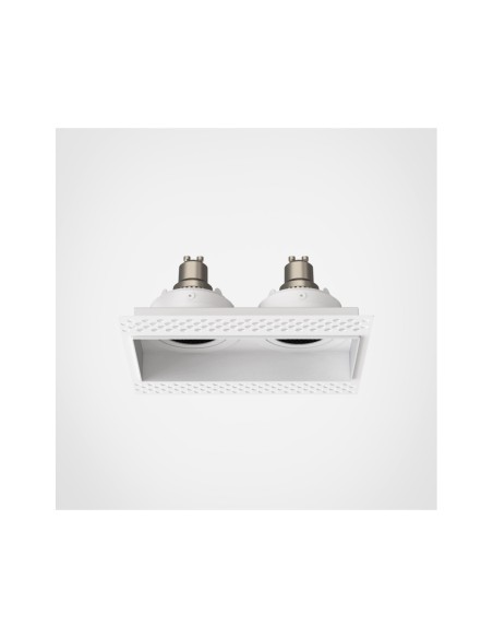 Astro Lámpara de Techo Trimless Square Twin Adjustable