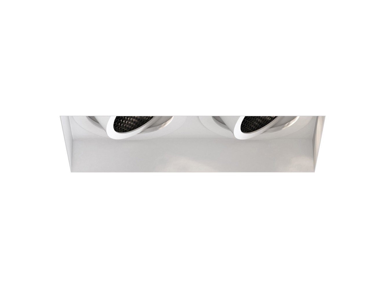 Astro Lámpara de Techo Trimless Square Twin Adjustable