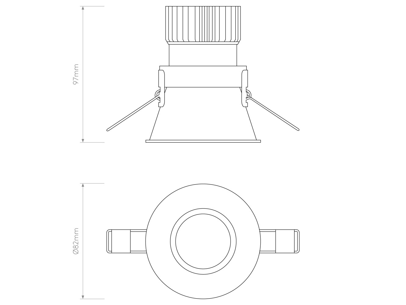 Astro Lámpara de Techo Minima Round LED