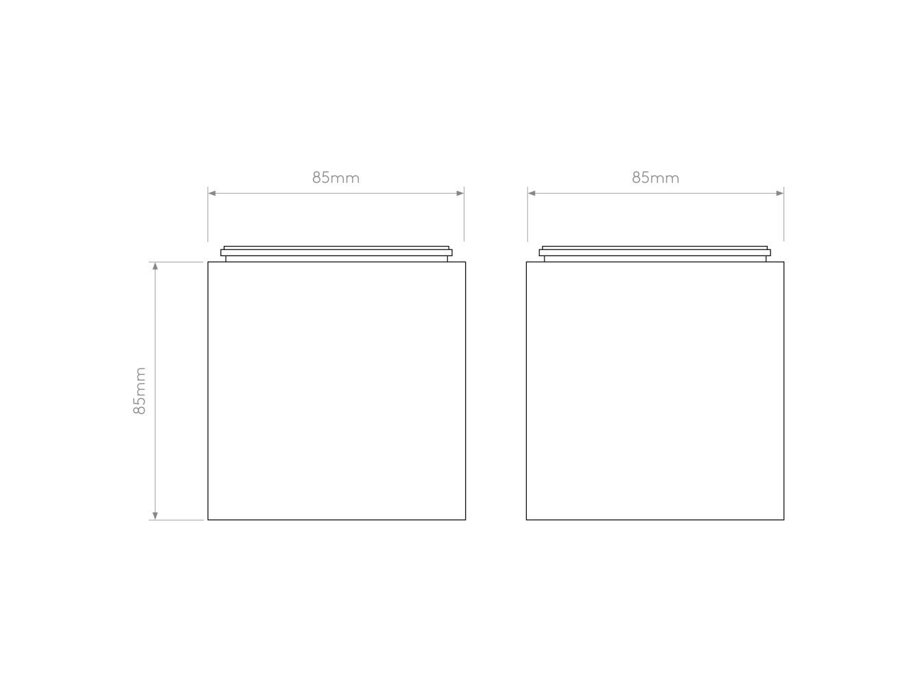 Astro Focos exteriores Kos Square II