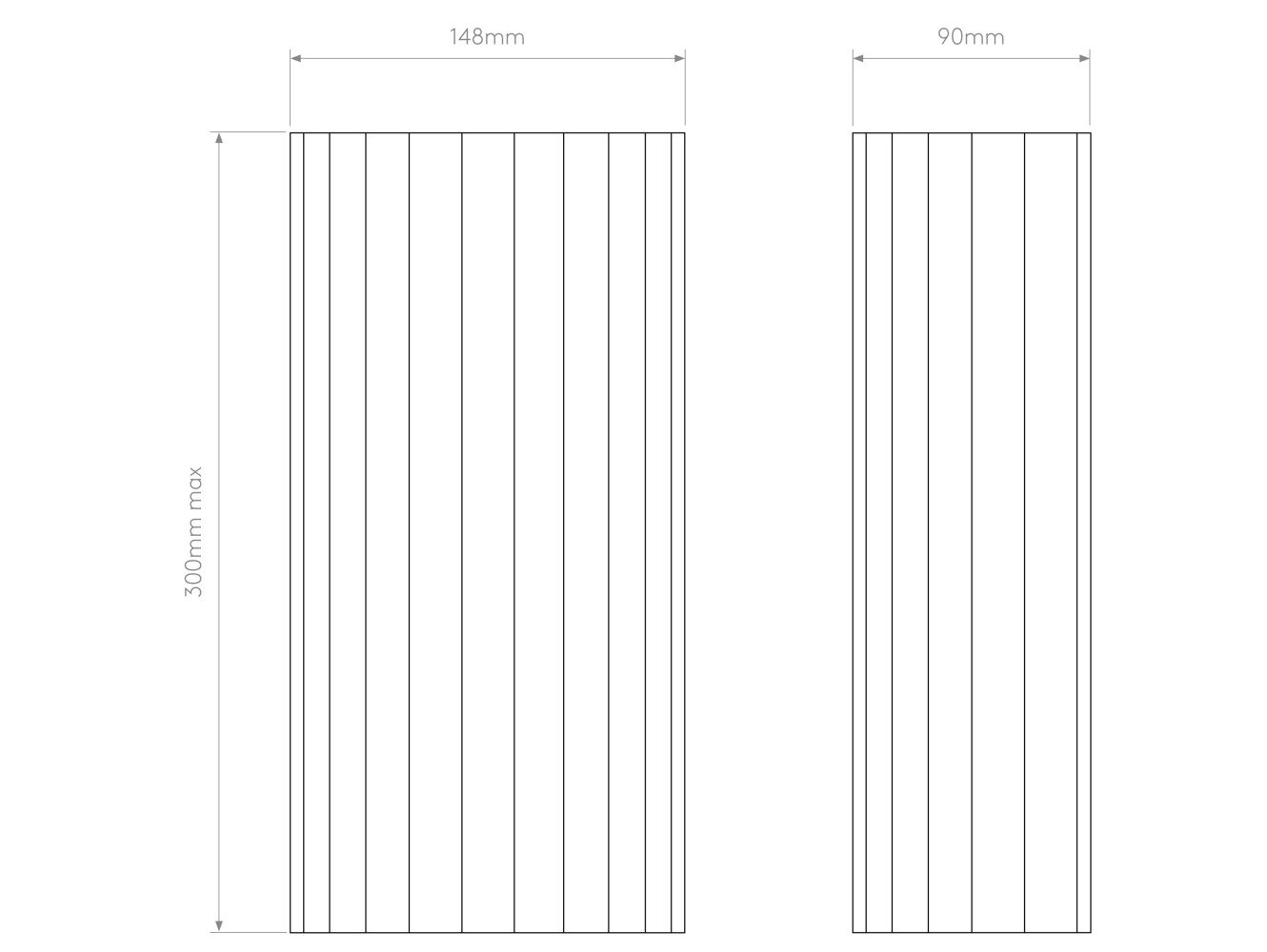 Astro Aplique de Pared Kymi 300