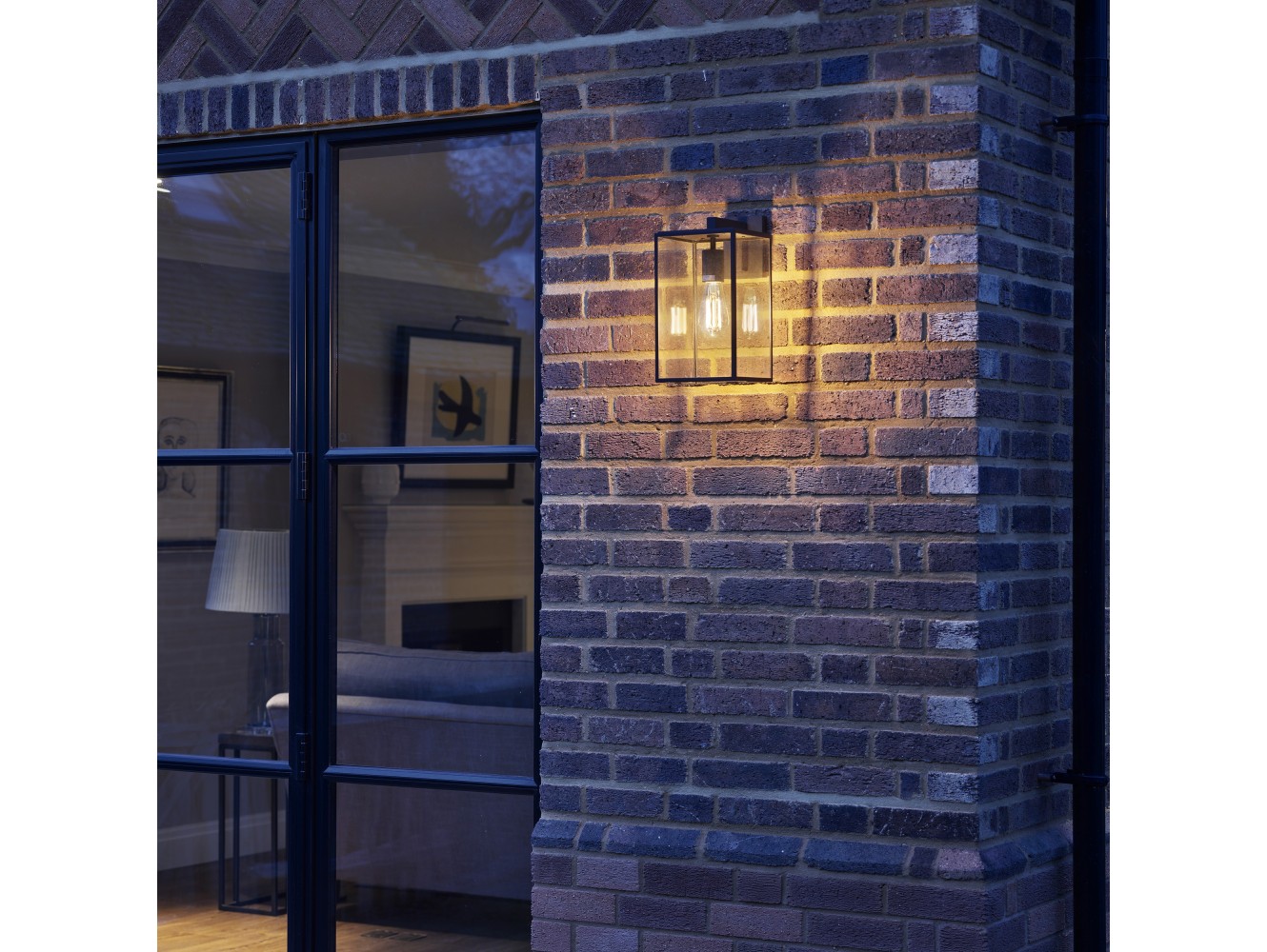 Astro Aplique de exterior Box Lantern 350